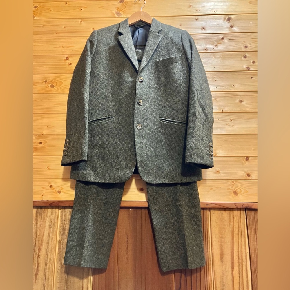 Small Tweed 2 piece suit by Bindle & Keep